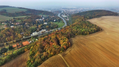 Zbrašovské aragonitové jeskyně - celkový pohled