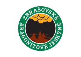 Zbrašovské aragonit. jeskyně - logo