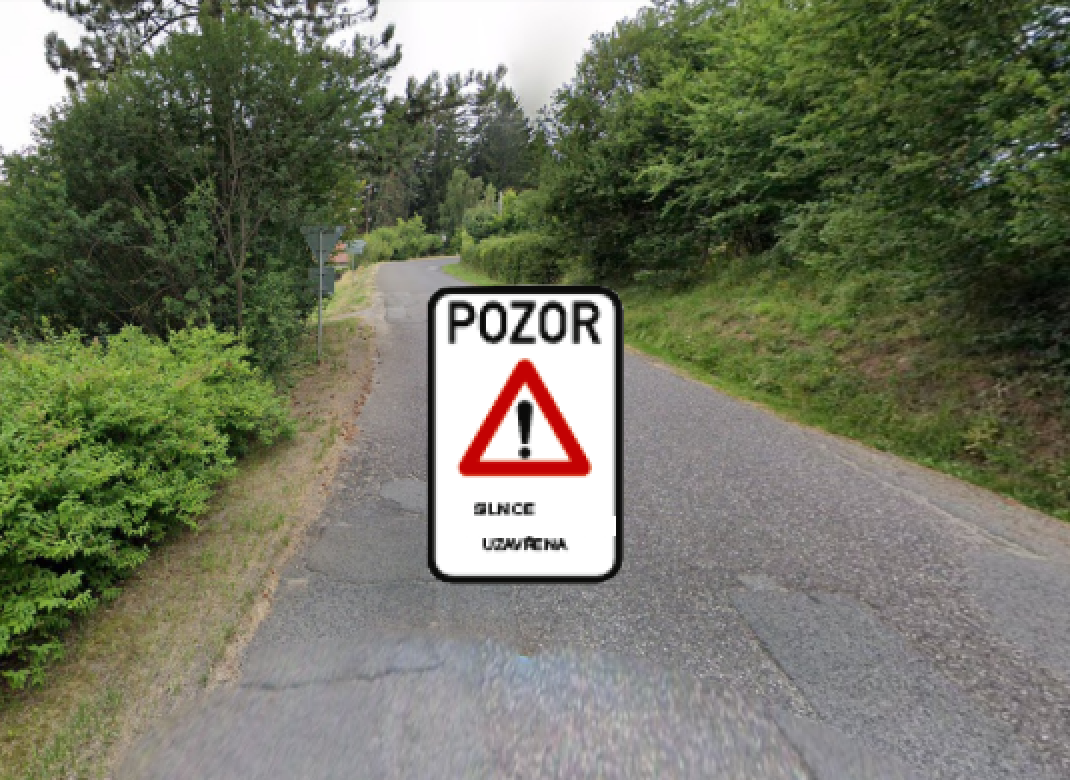 Uzávěrka silnice